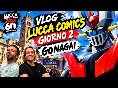 Video GO NAGAI A LUCCA COMICS 2026! EP 2 di 5 Incontriamo una LEGGENDA + Hideki Kamiya