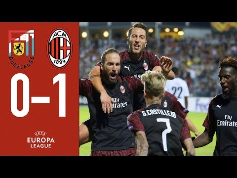 Dudelange 0-1 AC Milan - Highlights Europa League Group F Matchday 1