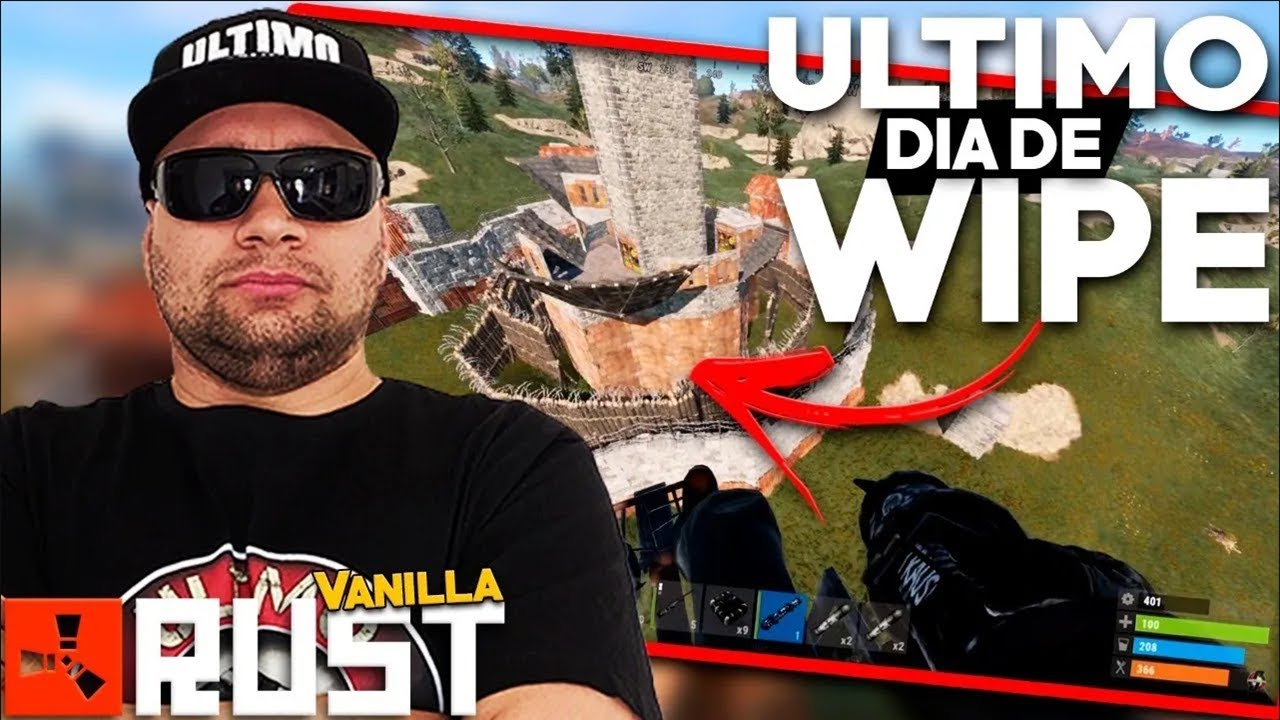 Rust 🔴ULTIMO DIA DE WIPE - YouTube