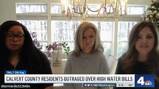 ‘I Cried': Water Bills as High as $16,800 Outrage Calvert County Residents | NBC4 Washington