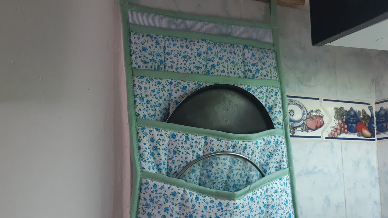 Organizador de tapas de ollas 