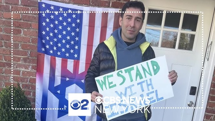 Hate Crime Charges Filed After Pro Israel Flags Stolen From Long Island Home