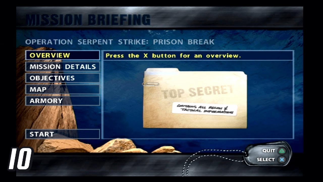 SOCOM: U.S. Navy SEALs (PS2) - DETONADO 100% - Parte 10: Prison Break