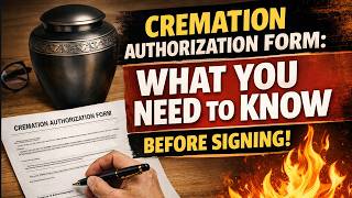 Cremation Authorization Form: What You Need To Know Before Signing