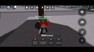 Serious sneeze |The Strongest Battlegrounds Roblox|