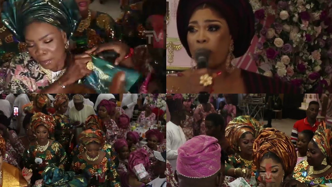 Mama Rashhed ALHAJI RASHEED AYINDE (MERENGE KING) AT 80TH BIRTHDAY OF MAMA JUSTINA ...