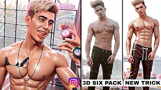 Instagram New 3D Six pack Photo Editing 2023 New Trick🔥 screenshot 5