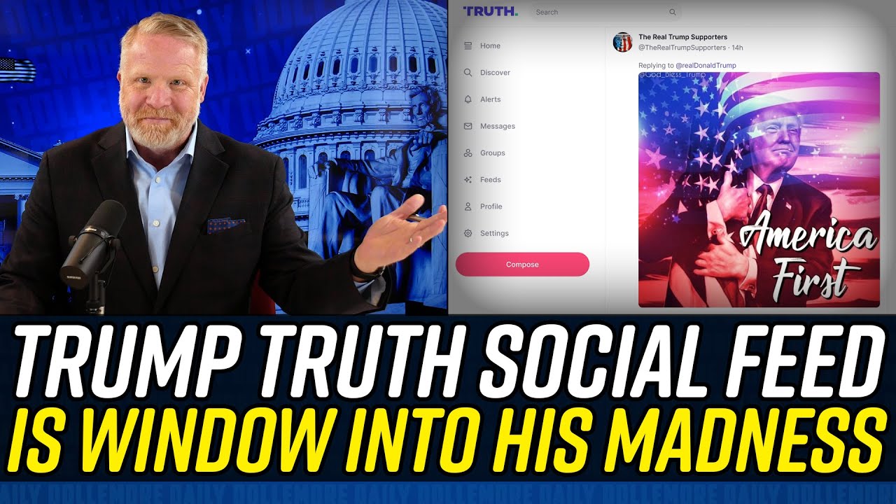 Donald Trump EXPOSES HIS MANIA w/ Insane Postings on Truth Social!!!