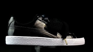 puma basket de charol