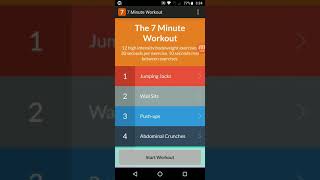 7 Minute Workout App (Free) Review screenshot 5