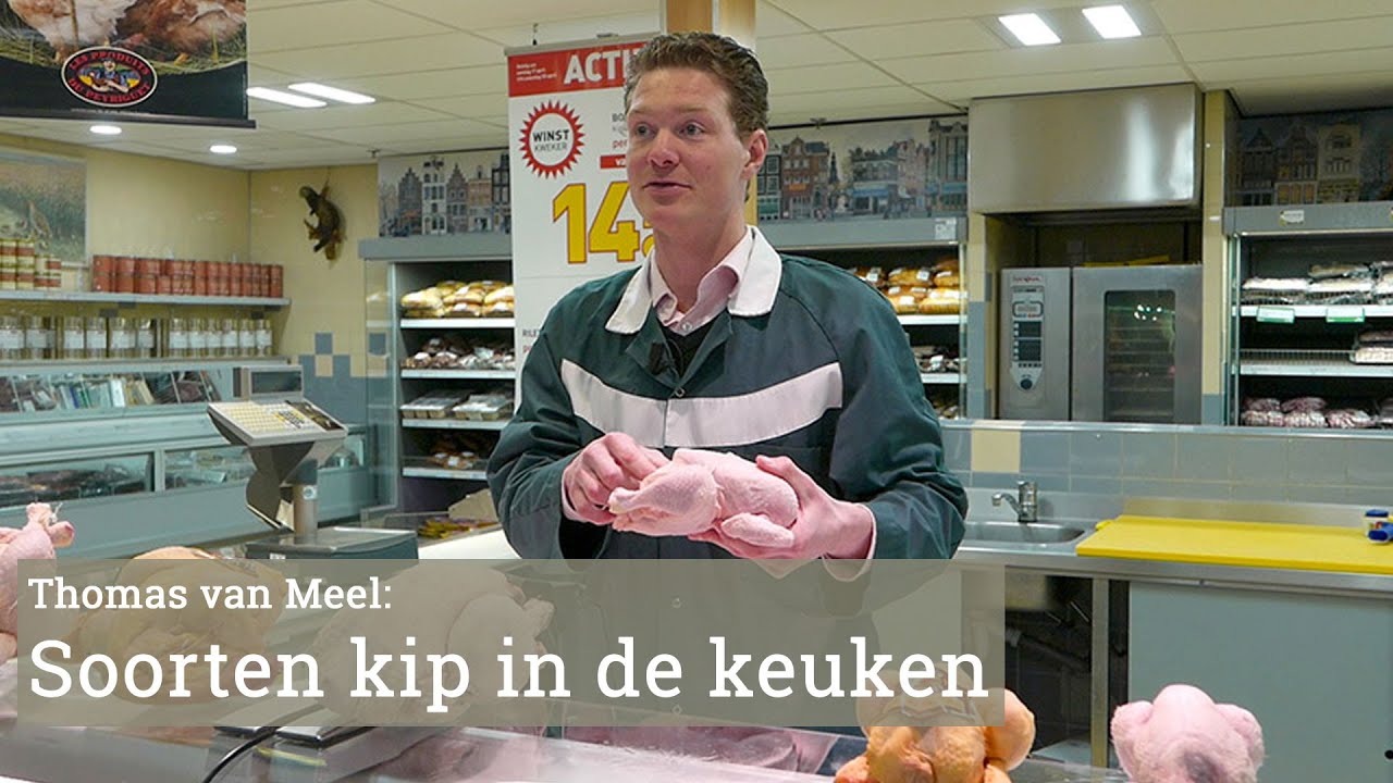 De kip in de keuken