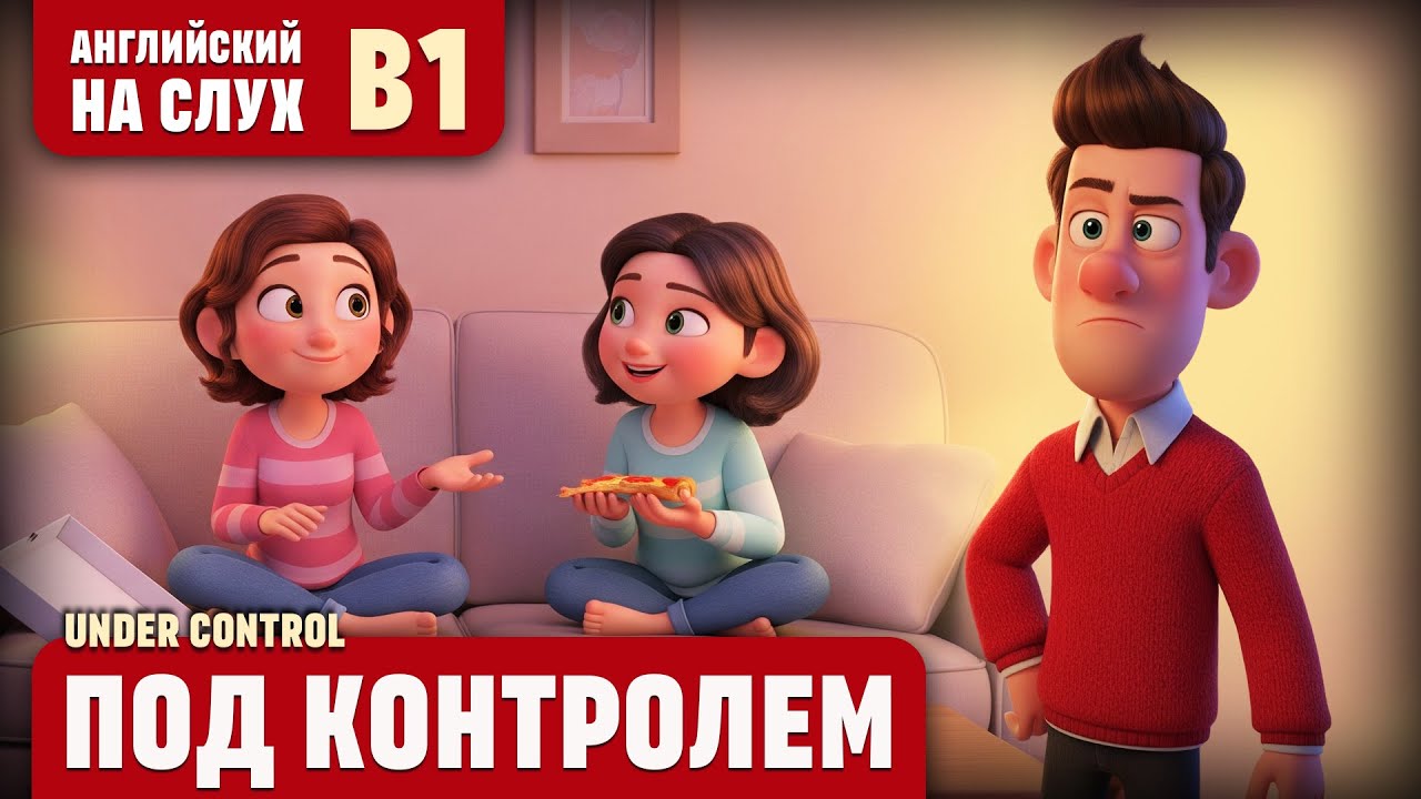 Под контролем. Весёлый рассказ (уровень B1). Английский на слух.