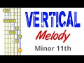 Turn The Minor 11th Arpeggio Into A Vertical Melody Roadmap