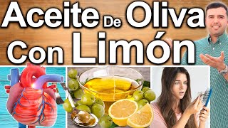 PODEROSO ACEITE DE OLIVA CON LIMON EN AYUNAS! - Para Qué Sirve Y Beneficios Para Tu Salud