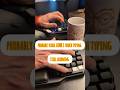 no talking, just typing — touch typing practice (session 4)#asmr #mechanicalkeyboard #typingsounds