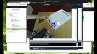 Papar installation Augmented reality in Processing