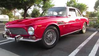 Red 1964 Iso Rivolta GT Corvette-Powered Italian Tourer