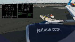 X Plane 12 A321NEO engine start with BSS PW sound