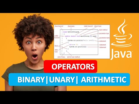 JAVA OPERATORS|JAVA BINARY UNARY ARITHMETIC OPERATORS|JAVA PROGRAMMING TUTORIAL 10