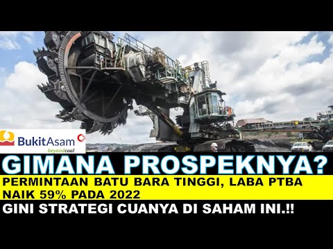GIMANA PROSPEKNYA..??? Permintaan Batu Bara Tinggi, Laba PTBA Naik 59% , GINI TRIK CUANNYA..!!!#ptba