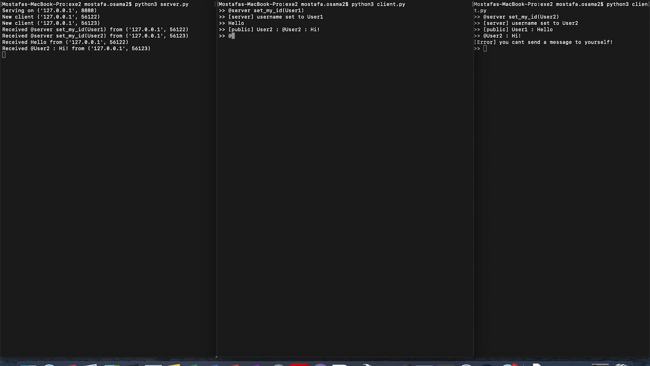 Python Chatting App - YouTube