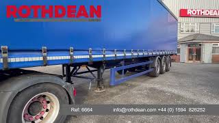 Ref 6664 - 2013 SDC Curtain Sider Trailer Walkaround
