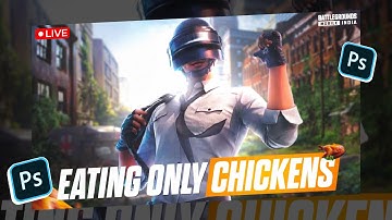 Make This Amaging Bgmi Live Stream Thumbnail Tutorial In Android | Pscc | #12