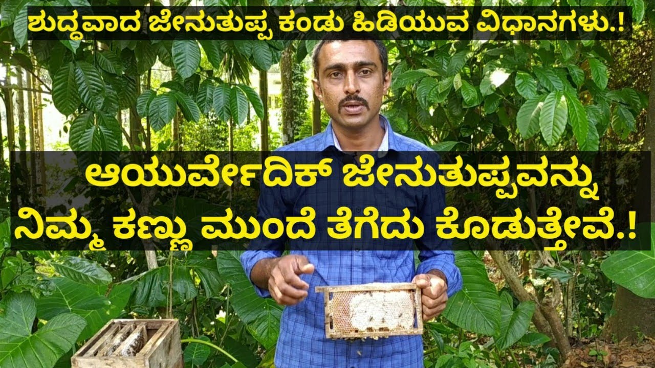 ಆಯುರ್ವೇದಿಕ್ ಜೇನುತುಪ್ಪವನ್ನು ನಿಮ್ಮ ಕಣ್ಣು ಮುಂದೆ ತೆಗೆದು ಕೊಡುತ್ತೇವೆ!ಸುಲಭವಾಗಿ ಜೇನುತುಪ್ಪ ಕಂಡು ಹಿಡಿಯುವ ವಿಧಾನ