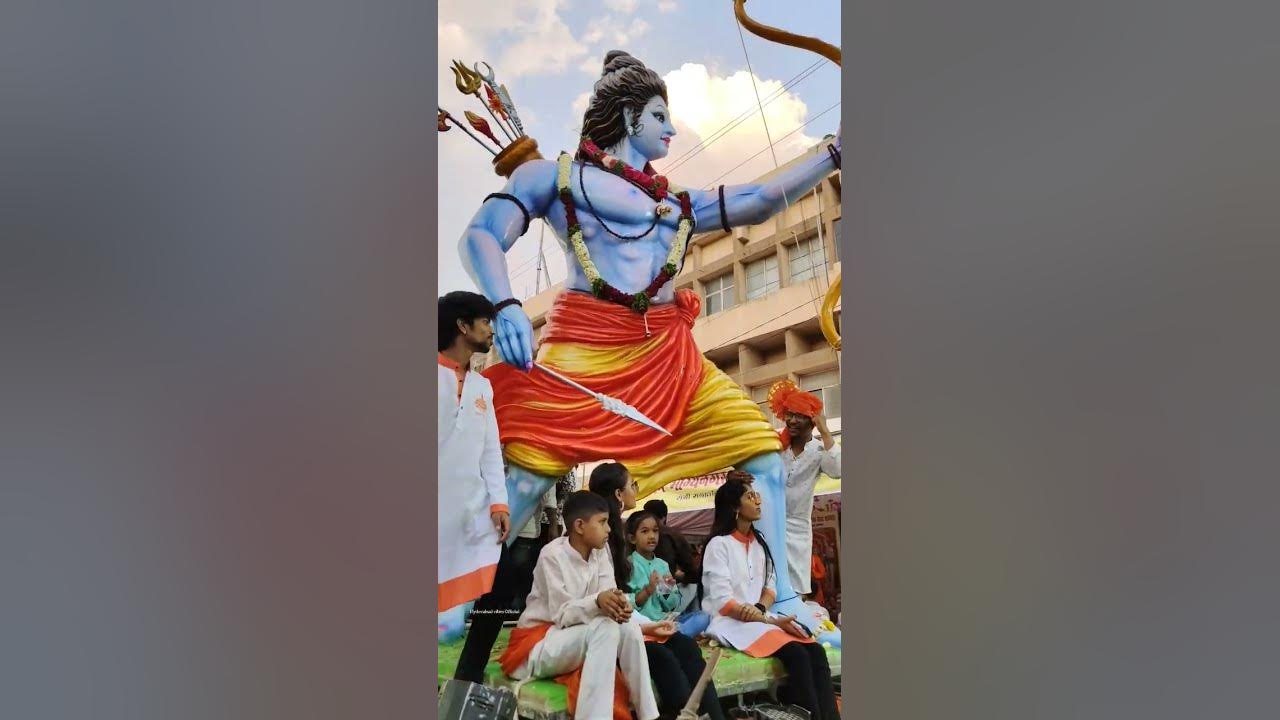 Jai shree Ram 🙏 Sri Ram Navami Shobha Yatra 2023 #jaishreeram #hanuman #hanumanjayanti