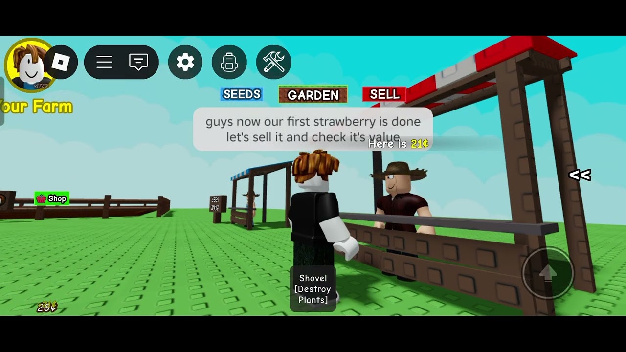 GROW A GARDEN REACHING 1M SCHEKLES | PART ONE |