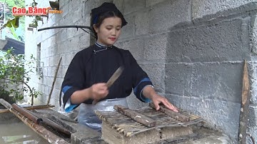 Giấy bản - dấu ấn văn hoá làng nghề của người Nùng