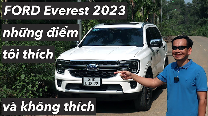 Đánh giá xe ford everest 2023 limited