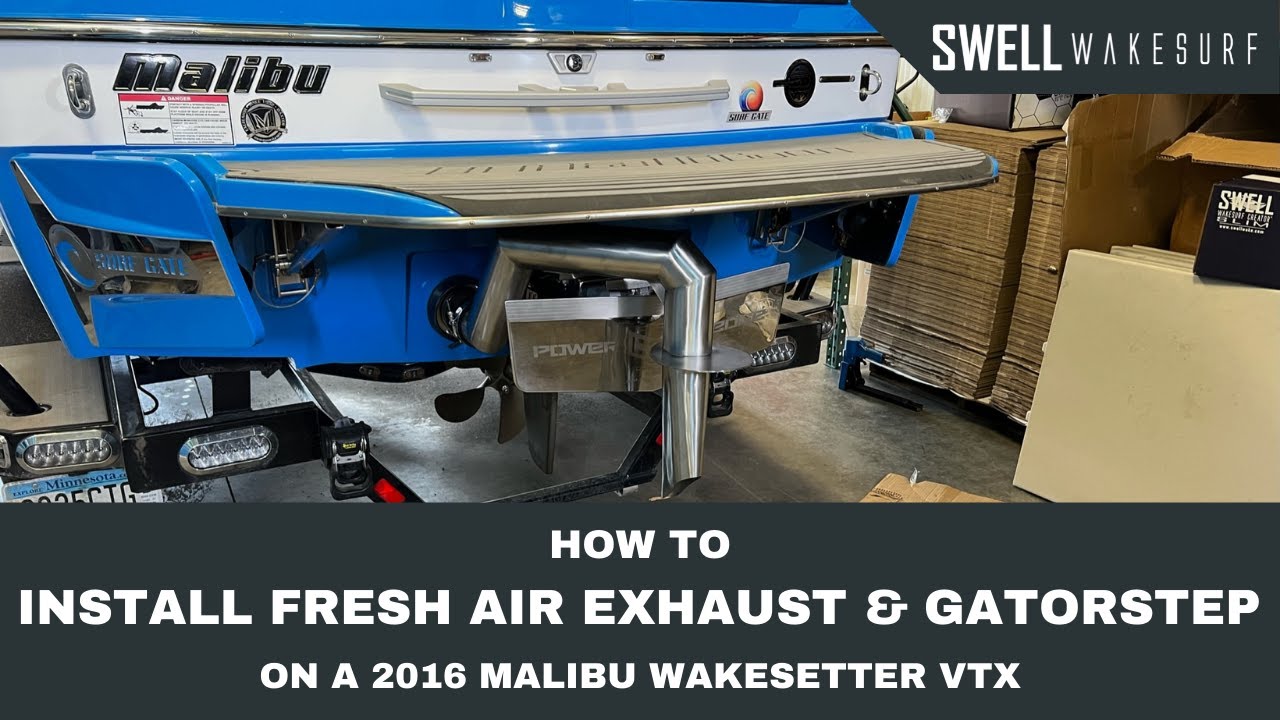 How to install Fresh Air Exhaust and Gatorstep on a 2016 Malibu