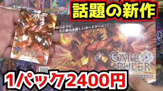 【ゲートルーラー】今話題の新作TCG！1パック2400円もするってマジ！？