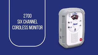 2700 - Six Channel Cordless Monitor Instructional Video