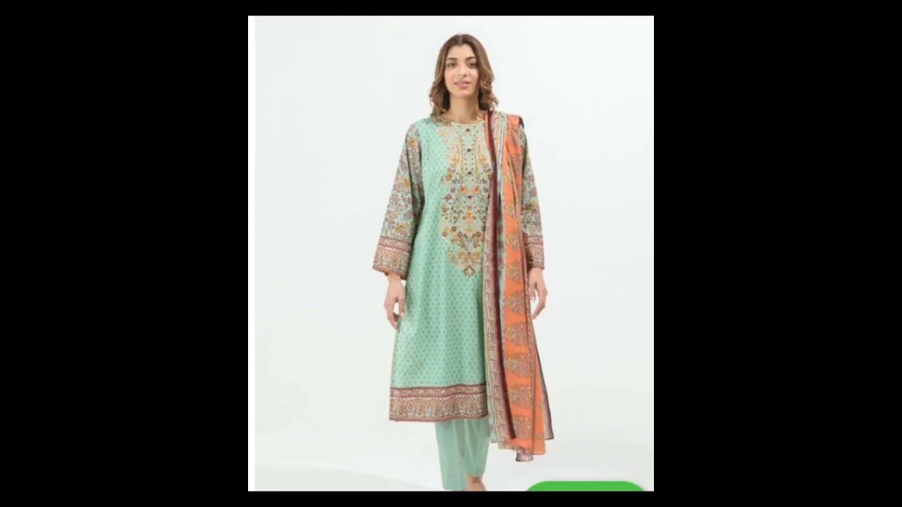 Lown Dress Style 2023 ..Lown k suits Ki Designing 003 // YouTube