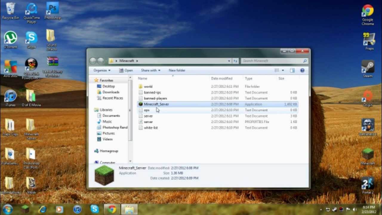 How To Make A Minecraft Server (Port Forward) Easily 1.1 - YouTube