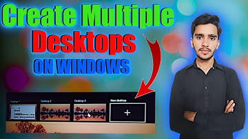 How to Create Multiple Desktops in Windows | Boost Productivity with Virtual Desktops