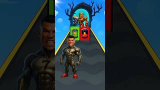 Red vs Green Battery ⚡ Body Build Challenge 💪 Final Fight 😈 #cr7 #streetfighteralpha #shorts