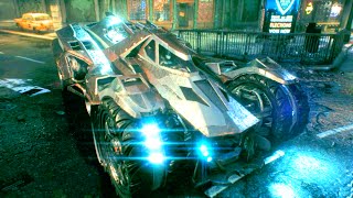 Batman Arkham Knight Batmobile Chase Scene