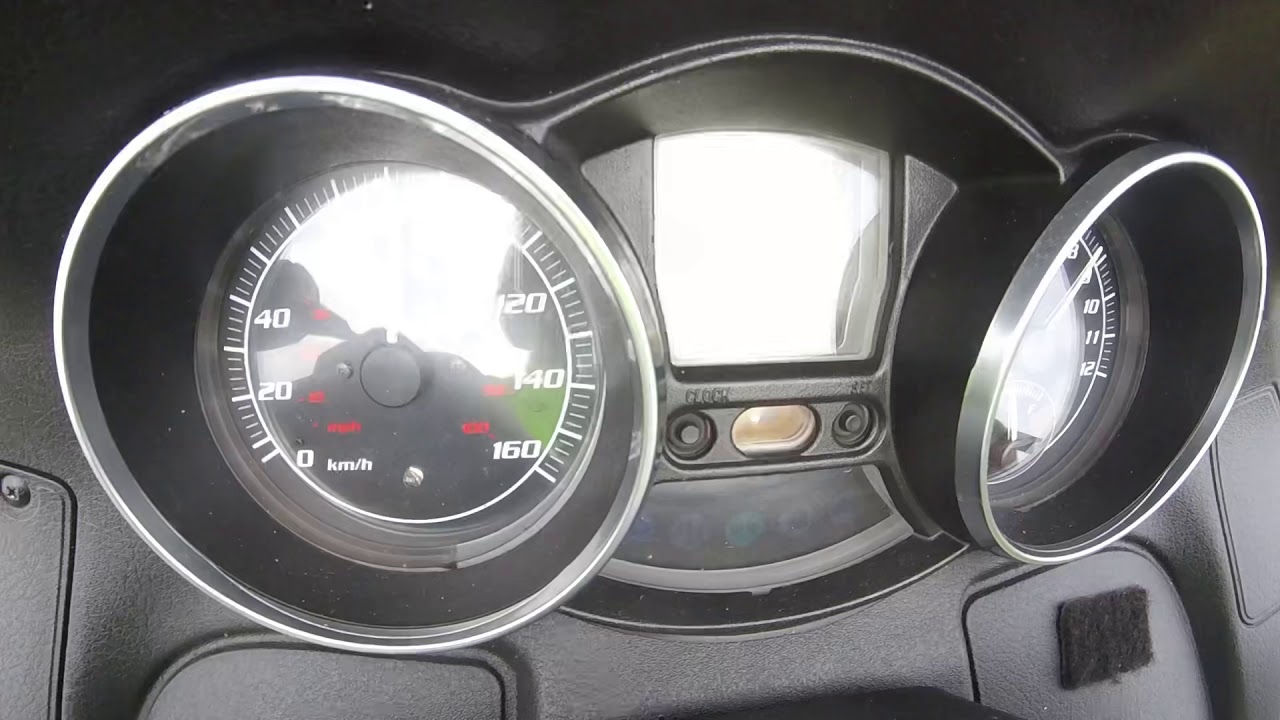 Piaggio MP3 250ie 0-100km/h