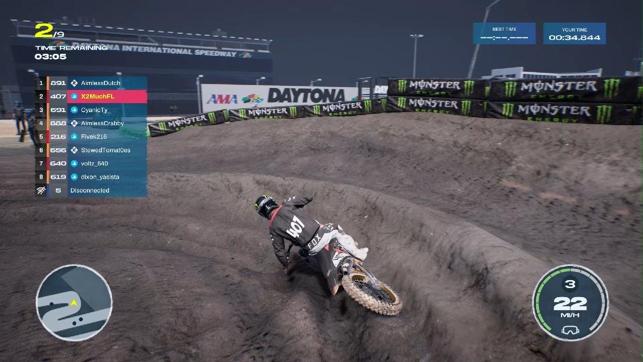 Supercross 6 Scrub pass
