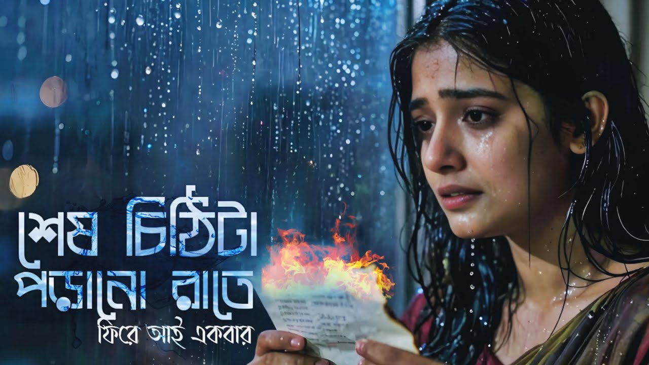 শেষ চিঠিটা পোড়ানো রাতে 💔 | Female Sad Emotional Bangla Song 2026 | Heart Touching Breakup Song