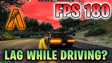 FiveM (Roleplay GtaV) - Lag While Driving FIXED || Realistic Graphics 2023!!