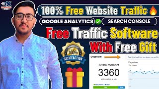 100% Free Website Traffic Proof 🔥 | Free Website Traffic Generator Software | Free Unlimited Traffic screenshot 2