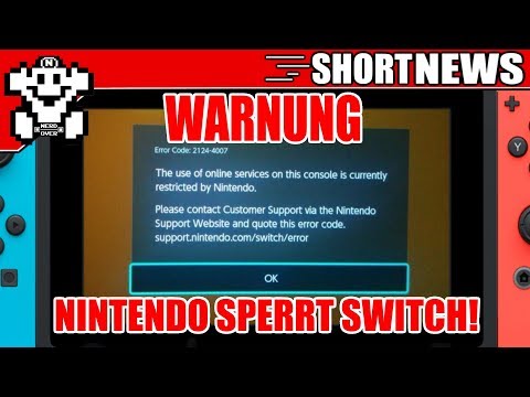 Nintendo sperrt Switch Konsolen mit Homebrew! - #ShortNerdNews 275