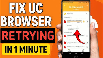 How to fix uc browser retrying problem | uc browser retry problem fix |