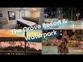 The grove resort  waterpark room tour orlando fl the bad  good