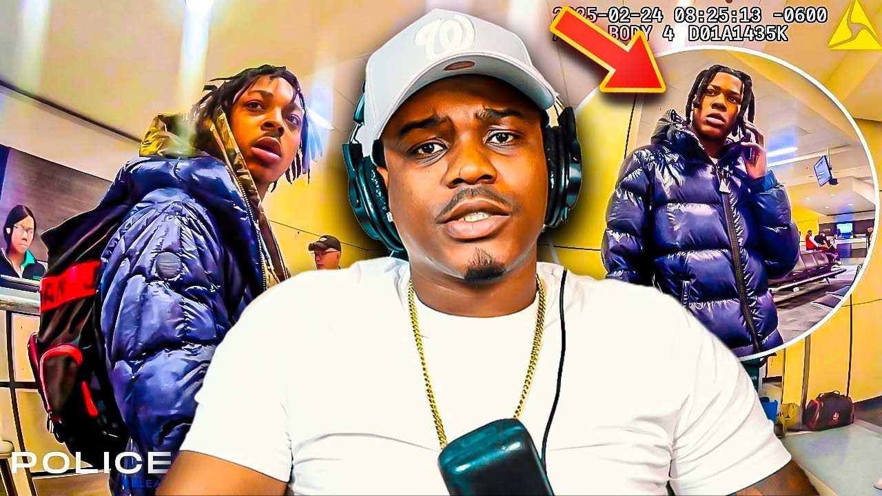 19-Year-Old Caught at Airport with POUNDS of Drugs in Luggage