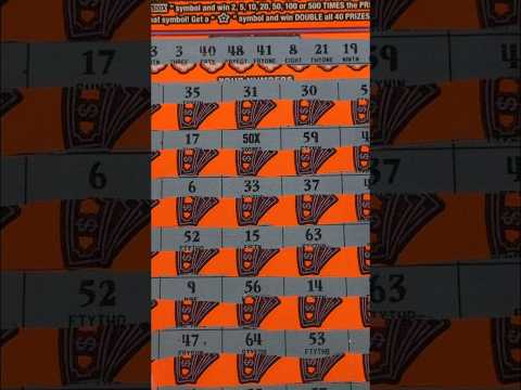 Still Hitting On The 500X The Cash! #scratchoff #scratchoffs #scratchofftickets #floridalottery